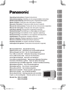 Bruksanvisning Panasonic NN-K10JWM Mikrovågsugn
