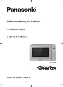 Bedienungsanleitung Panasonic NN-GT47KM Mikrowelle