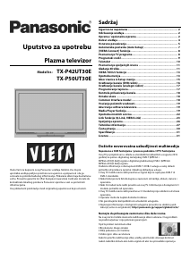 Priručnik Panasonic TX-P42UT30E Viera Plazma televizor