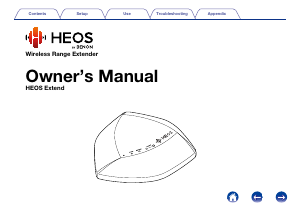 Bruksanvisning HEOS Extend Repeater