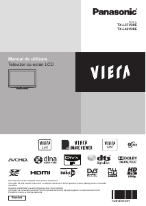 Manual Panasonic TX-L42V20E Viera Televizor LCD