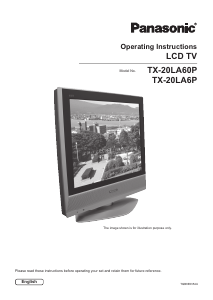 Bruksanvisning Panasonic TX-20LA60P LCD TV