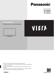 Mode d’emploi Panasonic TX-L32EX34 Viera Téléviseur LCD