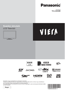 Használati útmutató Panasonic TX-L32X20E Viera LCD-televízió