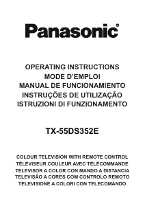Bruksanvisning Panasonic TX-55DS352E LCD TV