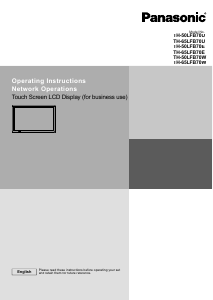 Handleiding Panasonic TH-65LFB70W LCD televisie