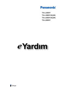 Kullanım kılavuzu Panasonic TX-L32E6Y LCD televizyon