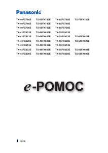 Instrukcja Panasonic TX-49FX620E Telewizor LCD