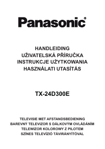 Manuál Panasonic TX-24D300E LCD televize