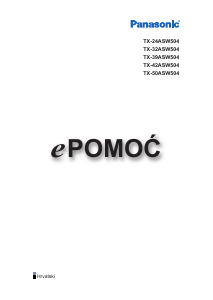Priručnik Panasonic TX-232ASW504 LCD televizor