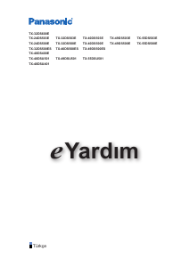 Kullanım kılavuzu Panasonic TX-49DSU501 LCD televizyon