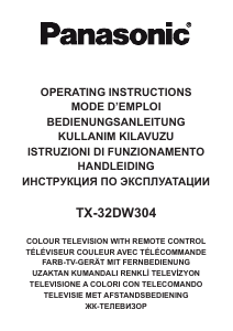 Bedienungsanleitung Panasonic TX-32DW304 LCD fernseher