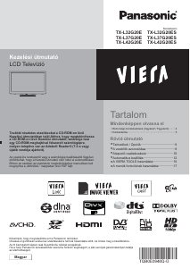 Használati útmutató Panasonic TX-L32G20ES Viera LCD-televízió