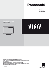 Használati útmutató Panasonic TX-L24C3ES Viera LCD-televízió