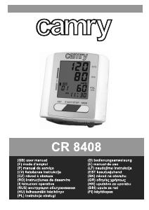Kasutusjuhend Camry CR 8408 Vererõhumõõtja