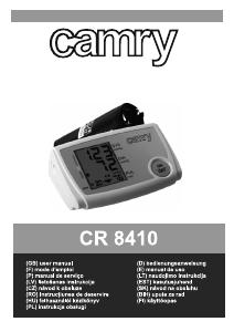 Kasutusjuhend Camry CR 8410 Vererõhumõõtja