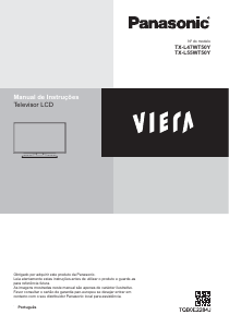 Manual Panasonic TX-L47WT50Y Viera Televisor LCD