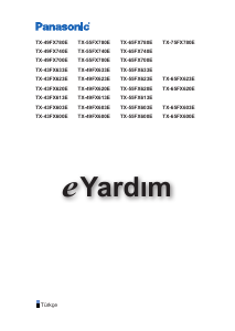 Kullanım kılavuzu Panasonic TX-43FX633E LCD televizyon