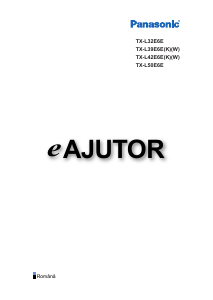 Manual Panasonic TX-L39E6EK Televizor LCD