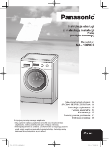 Instrukcja Panasonic NA-106VC5WPL Pralka