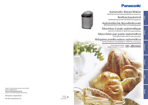 Manual Panasonic SD-ZB2502BXE Bread Maker