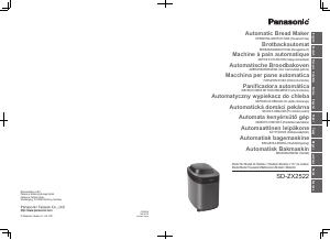 Manual Panasonic SD-ZX2522 Bread Maker