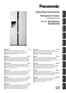 Mode d’emploi Panasonic NR-BS53VX3 Réfrigérateur combiné