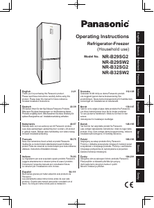 Mode d’emploi Panasonic NR-B29SG2 Réfrigérateur combiné