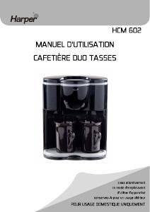 Manual de uso Harper HCM602 Máquina de café
