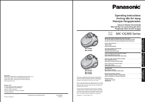 Panduan Panasonic MC-CG302 Penyedot Debu