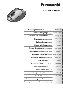 Brugsanvisning Panasonic MC-CG882SC79 Støvsuger
