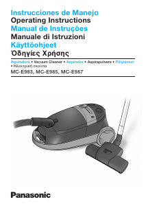 Käyttöohje Panasonic MC-E983 Pölynimuri