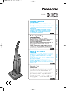 Manuale Panasonic MC-E3003 Aspirapolvere