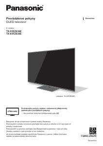 Priročnik Panasonic TX-65FZ830E OLED-televizor