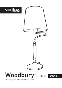 Handleiding Verilux VD09 Woodbury Lamp