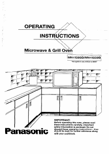 Manual de uso Panasonic NN-H503B Microondas