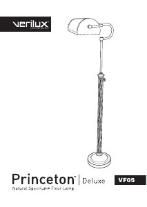 Manual Verilux VF05 Princeton Lamp