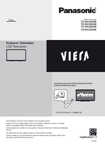 Kullanım kılavuzu Panasonic TX-65CS620E Viera LCD televizyon