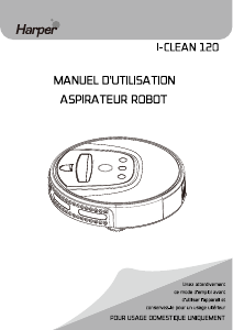 Mode d’emploi Harper iCLEAN120 Aspirateur