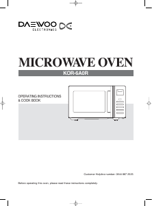Handleiding Daewoo KOR6A0R Magnetron