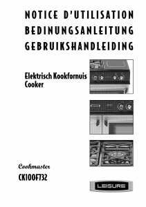 Bruksanvisning Leisure CK100F732 Spis