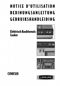 Bruksanvisning Leisure CS90F320 Spis