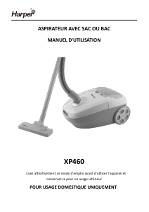 Mode d’emploi Harper XP460 Aspirateur