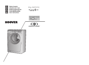 Handleiding Hoover DST 10146PG-30 Wasmachine