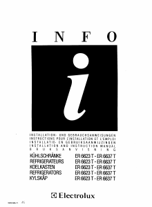 Mode d’emploi Electrolux ER6623T Réfrigérateur