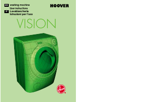 Manual Hoover HVP 16ALUDE Washing Machine