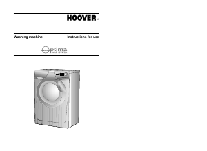 Manual Hoover OPHS 712B/L1-80 Washing Machine