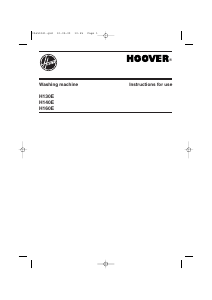 Handleiding Hoover H140EUK Wasmachine