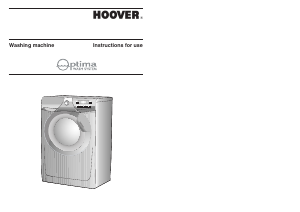 Manual Hoover OPH 716D-80 Washing Machine