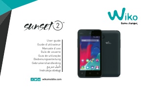 Manual de uso Wiko Sunset 2 Teléfono móvil